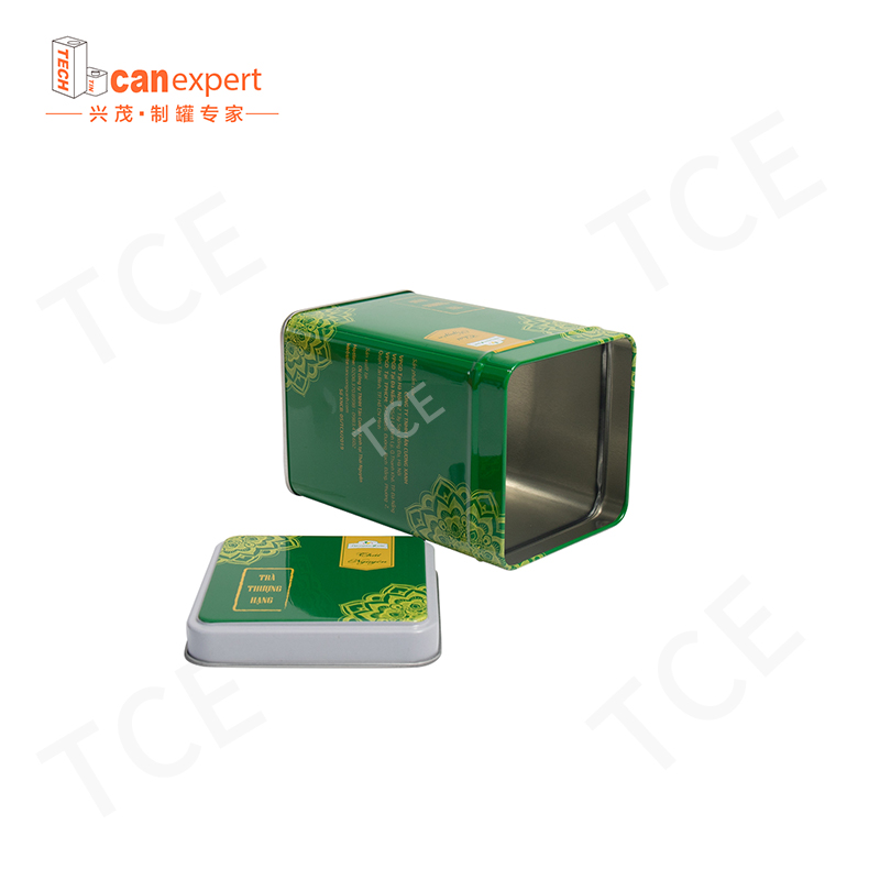 TCE-NEW DESING TINギフトボックスパッケージング缶0.28mmスクエアクラフトギフト缶缶